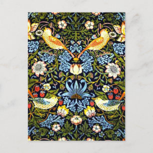 William Morris, Strawberry Thief Vykort