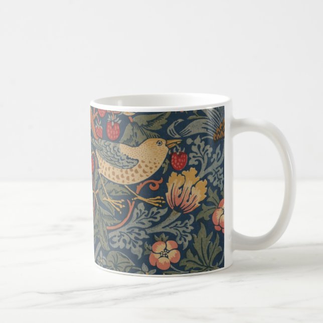 William Morris Strawberry Thieves Birds Kaffemugg (Höger)