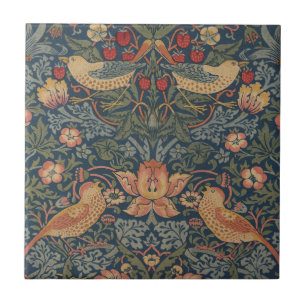 William Morris Strawberry Thieves Birds Kakelplatta
