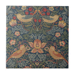 William Morris Strawberry Thieves Birds Kakelplatta