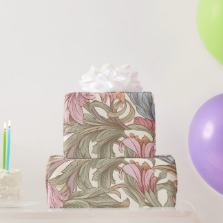 William Morris Style Botanical Floral Pattern Presentpapper