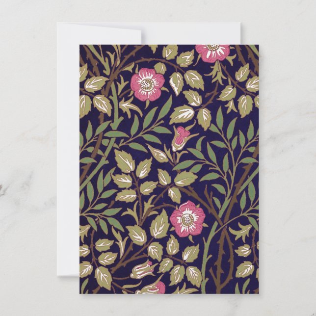 William Morris Sweet Briar Blommigt Art nouveau (Framsida)