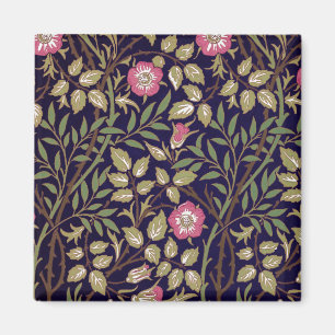 William Morris Sweet Briar Blommigt Art nouveau Magnet