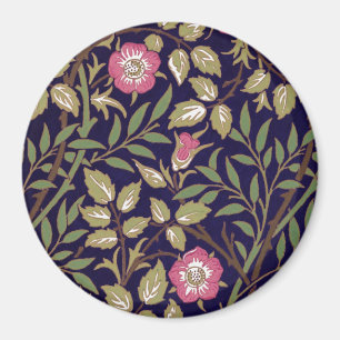 William Morris Sweet Briar Blommigt Art nouveau Magnet