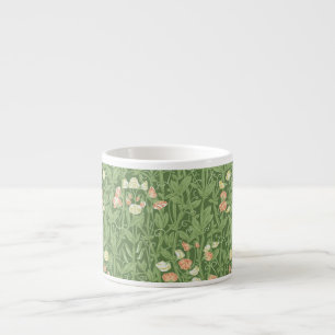 William Morris Sweet Pea Blommigt Design Espressomugg