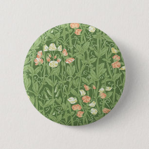 William Morris Sweet Pea Blommigt Design Knapp