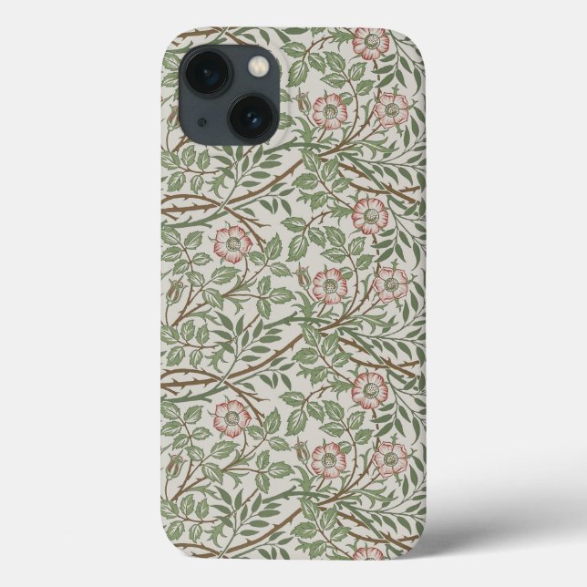 William Morris Sweetbriar Blommigt Art nouveau (Baksida)