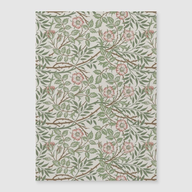 William Morris Sweetbriar Blommigt Art nouveau (Framsida)