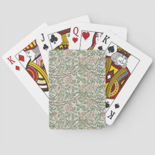 William Morris Sweetbriar Blommigt Art nouveau Casinokort