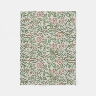 William Morris Sweetbriar Blommigt Art nouveau Fleecefilt