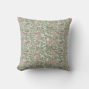 William Morris Sweetbriar Blommigt Art nouveau Kudde