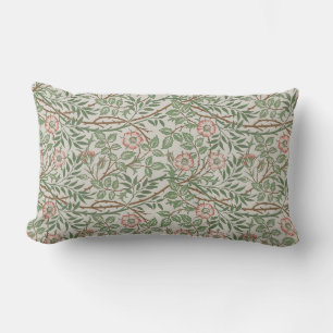 William Morris Sweetbriar Blommigt Art nouveau Lumbarkudde