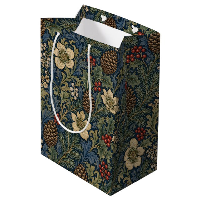 William Morris Tallkottsbarr och Järnekbär (Baksidan Vinklad)