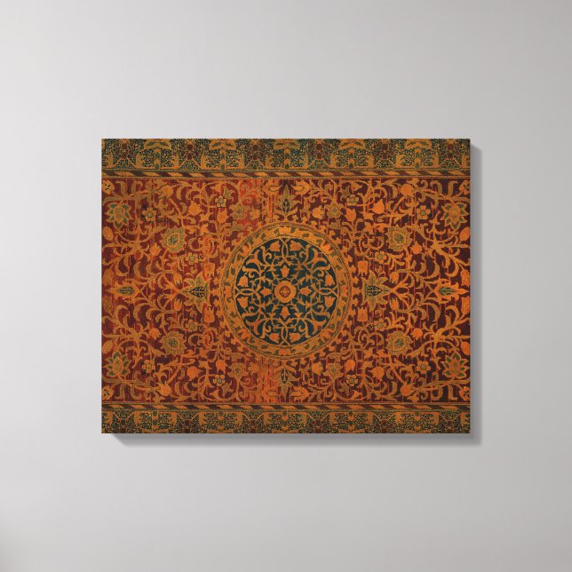 William Morris Tapestry Carpet Matta Canvastryck (Framsida)