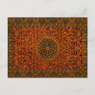 William Morris Tapestry Carpet Matta Vykort