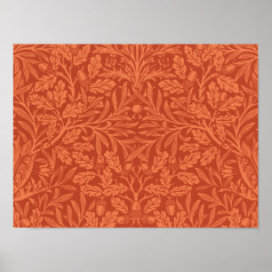 William morris tapet acorns och ek poster