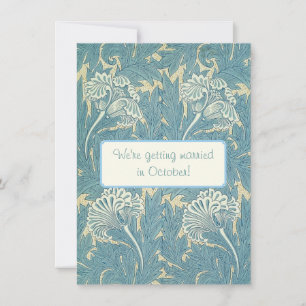 William Morris Tapet Design Inbjudningar