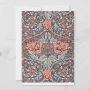 William Morris Tapet Design Inbjudningar