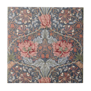 William Morris Tapet Design på Tile Kakelplatta