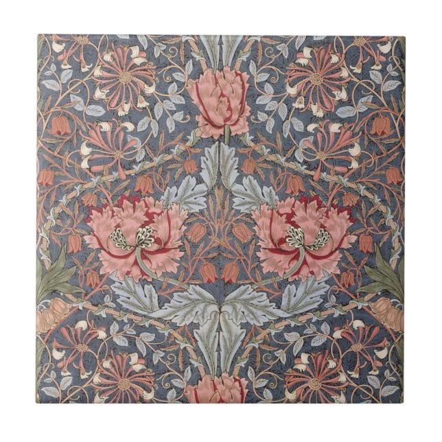 William Morris Tapet Design på Tile Kakelplatta (Framsidan)