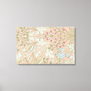 William Morris - TAPET HYACINTH MÖNSTER 480 19 Canvastryck