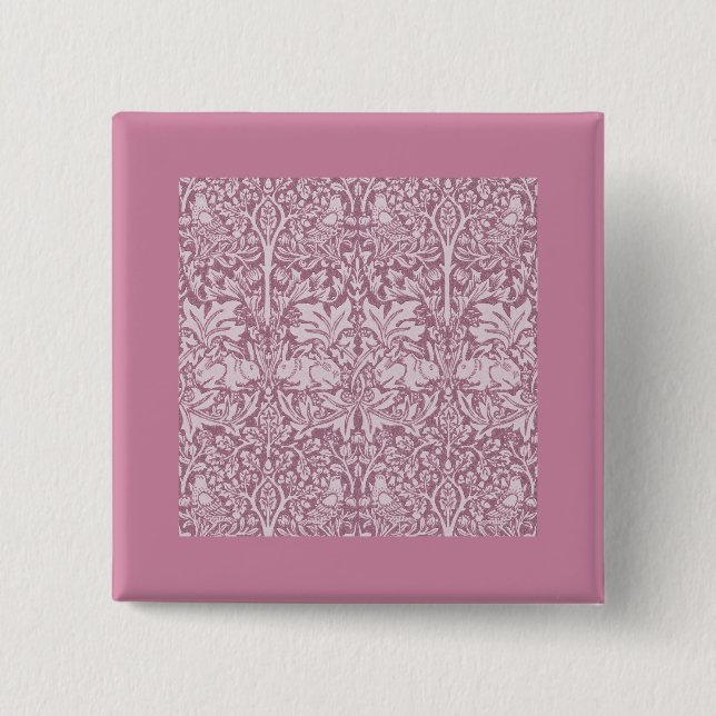 William Morris,The Strawberry thief,revamped Knapp (Framsida)