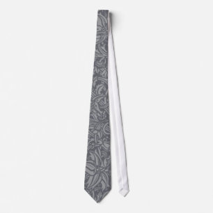 William Morris Thistle Blommigt Art nouveau Mönste Slips