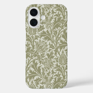William Morris Thistle Sage Grönt Mönster