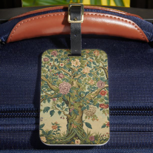William Morris Träd des Lebens Vintage Pre-Raphael Bagagebricka