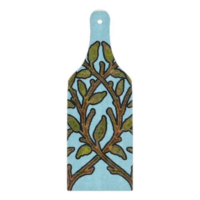 William Morris Träd Frieze Blommigt Tapet (Framsidan)