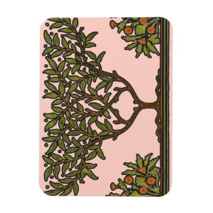 William Morris Träd Frieze Blommigt Tapet Magnet