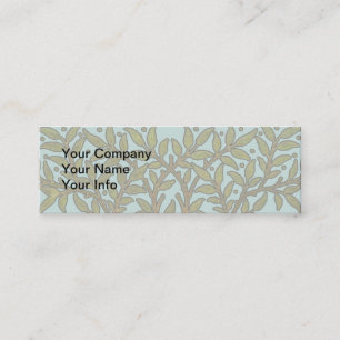 William Morris Träd Frieze Blommigt Tapet Mini Visitkort