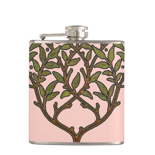 William Morris Träd Fris Blommig Tapet Fickplunta (Framsidan)