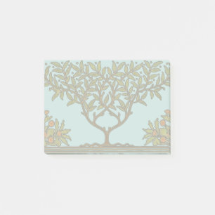 William Morris Träd Fris Blommig Tapet Post-it Block