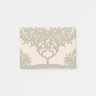 William Morris Träd Fris Blommig Tapet Post-it Block