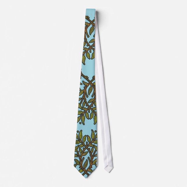 William Morris Träd Fris Blommig Tapet Slips (Framsida)