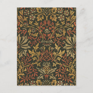 William Morris Trädgårdsmattan Vävnad Vykort