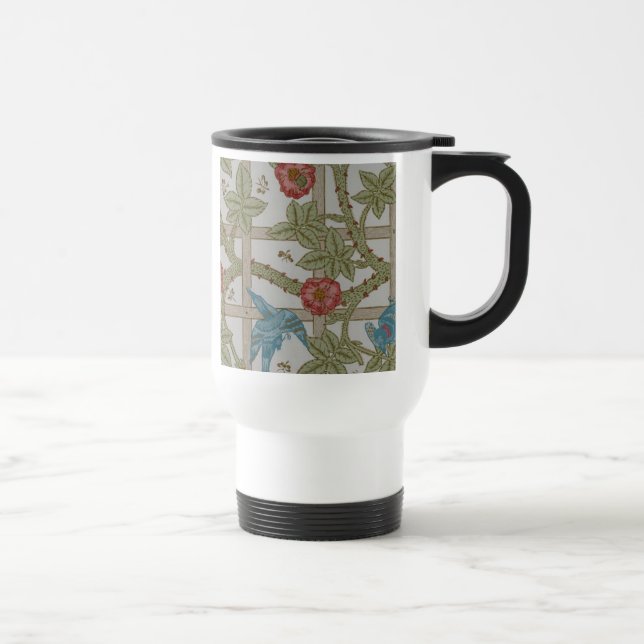 William Morris Trädgårdstaketen Tapetkonst Resemugg (Höger)