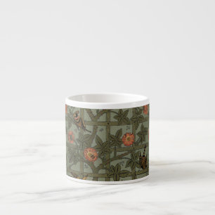 William Morris Trädgårdstapet Konst Espressomugg