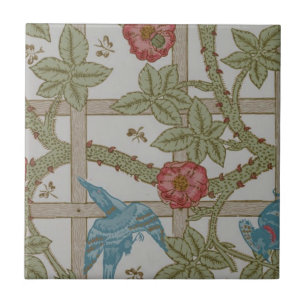 William Morris Trädgårdstapet Konst Kakelplatta