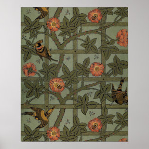 William Morris Trädgårdstapet Konst Poster
