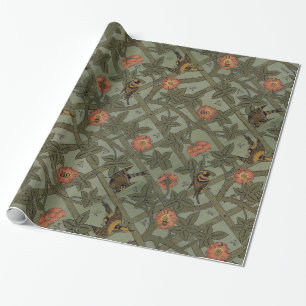 William Morris Trädgårdstapet Konst Presentpapper