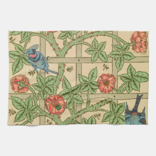 William Morris Trellis Classic Tapet Design Kökshandduk