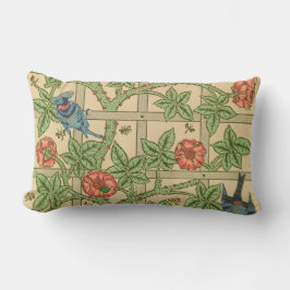 William Morris Trellis Classic Tapet Design Lumbarkudde