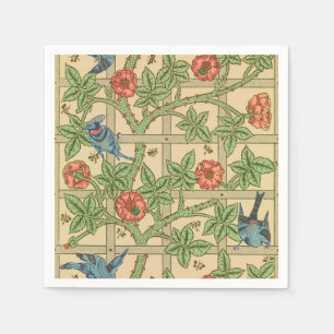 William Morris Trellis Classic Tapet Design Pappersservett