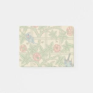 William Morris Trellis Classic Tapet Design Post-it Block