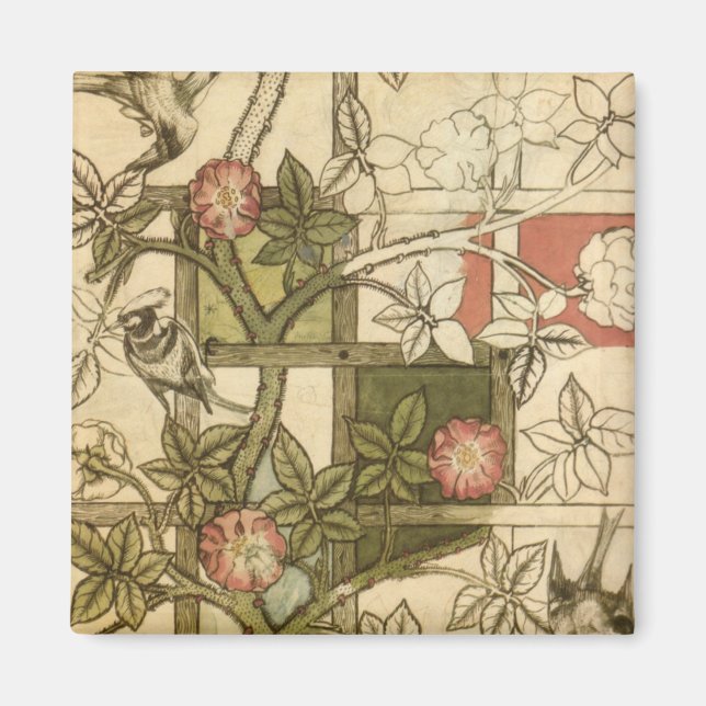 William Morris - Trellis Magnet (Framsidan)