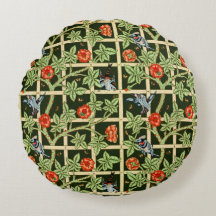 William Morris Trellis Mönster i Grönt