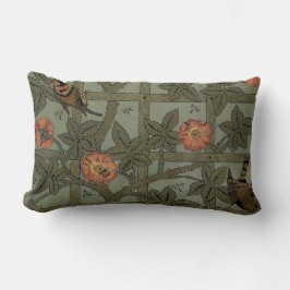 William Morris Trellis Tapet Art Lumbarkudde