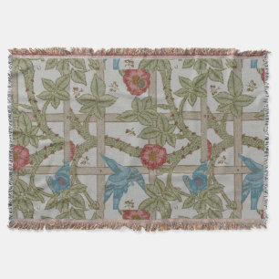 William Morris Trellis Tapet Art Mysfilt